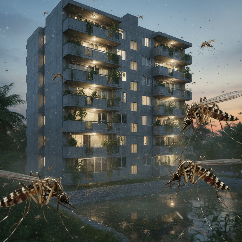 Fumigación de mosquitos